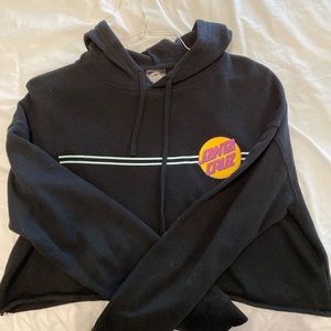 SANTA CRUZ CROPPED HOODIE